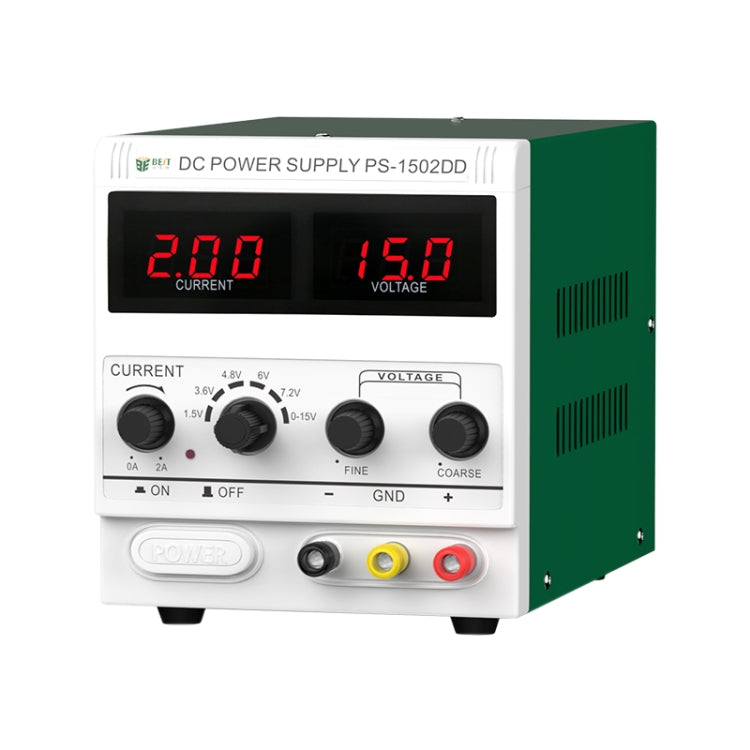BEST 1502DD Alimentatore regolato CC con display digitale 15V / 2A, 110V US Plug, 220V EU Plug BEST 1502DD Alimentatore regolato CC con display digitale 15V / 2A, 110V US Plug, 220V EU Plug
